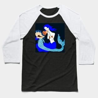 The Painting of "Enchantress From Neptune" in Henri Matisse Style Baseball T-Shirt